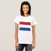 オランダフラグ Tシャツ (正面フル)