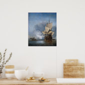 オランダフリゲート ポスター (キッチン)