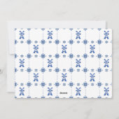 オランダフローラホリデーフォトカード シーズンカード (裏面)