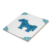 オランダブルーホース タイル (側面)