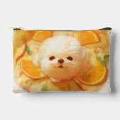 オランダベビーパンケーキかわいいドッグアイスクリーム アクセサリーポーチ (正面)