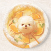 オランダベビーパンケーキかわいいドッグアイスクリーム コースター (正面)