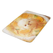 オランダベビーパンケーキかわいいドッグアイスクリーム バスマット (アングル)