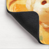 オランダベビーパンケーキかわいいドッグアイスクリーム マウスパッド (コーナー)