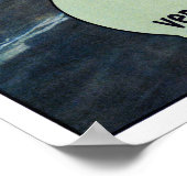 オランダホランドヴィンテージ旅行ポスター復元 ポスター (角)