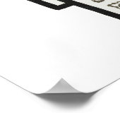 オランダホランドヴィンテージ旅行ポスター復元 ポスター (角)