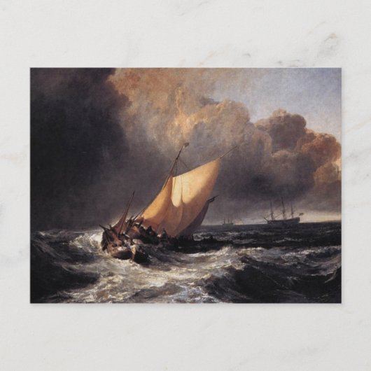 オランダボートinゲール ポストカード (正面)