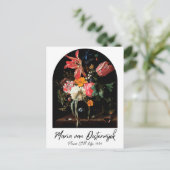 オランダマスター:フローラ静止時 ポストカード (スタンド正面)