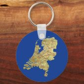 オランダマップキーチェーン キーホルダー (正面)