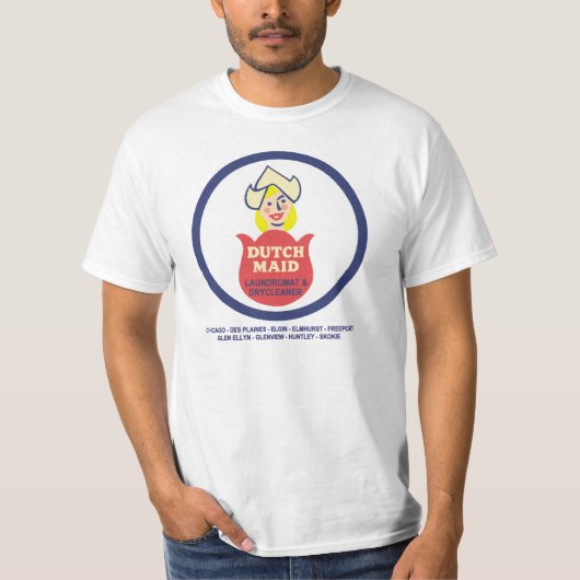 オランダメイドのランドリーとイリノイ州のドライクリーナー Tシャツ (正面)