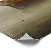 オランダメンズオウォーと穏やかな他の船積み ポスター (角)