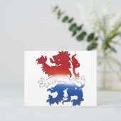 オランダライオンオランダ国旗ギア ポストカード (スタンド正面)