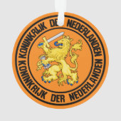 オランダラウンドエンブレム オーナメント (裏面)