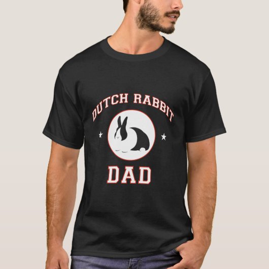 オランダラビットパパ Tシャツ (正面)