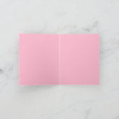 オランダラビットピンクサンキューカード カード (内部)