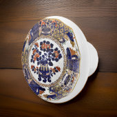 オランダルネッサンスフローラ花瓶縁どアート セラミックノブ