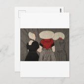 オランダレディ伝統的ズ着付け – はがき (正面/裏面)