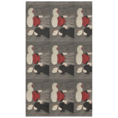 オランダレデ伝統的ィーズイン服-テーブルクロス テーブルクロス (正面)