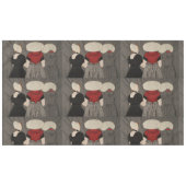 オランダレデ伝統的ィーズイン服-テーブルクロス テーブルクロス (正面(横))