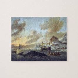 オランダワラーズスピッツバーゲンアブラハムストック1690 ジグソーパズル