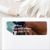 オランダワルムブロッド馬宛名ラベル ラベル (インサイチュ)