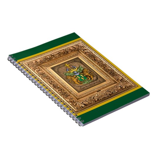 オランダヴァンヴェスターベルトファミリーコートオブアームズ ノートブック (右側)