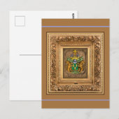 オランダヴァンヴェスターベルトファミリーコートオブアームズ ポストカード (正面/裏面)