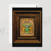 オランダヴァンヴェスターベルトファミリーコートオブアームズ ポストカード (正面/裏面)