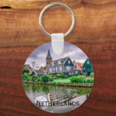 オランダヴィレッジマルケンインオランダ キーホルダー (正面)