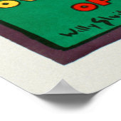 オランダヴィンテージ旅行ポスター1914年復元 ポスター (角)