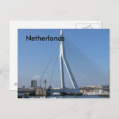 オランダヴィンテージ旅行観光客追加 ポストカード (正面/裏面)