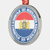 オランダ丸紋 メタルオーナメント (左)