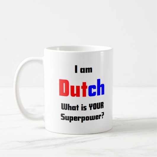オランダ人 コーヒーマグカップ (左)