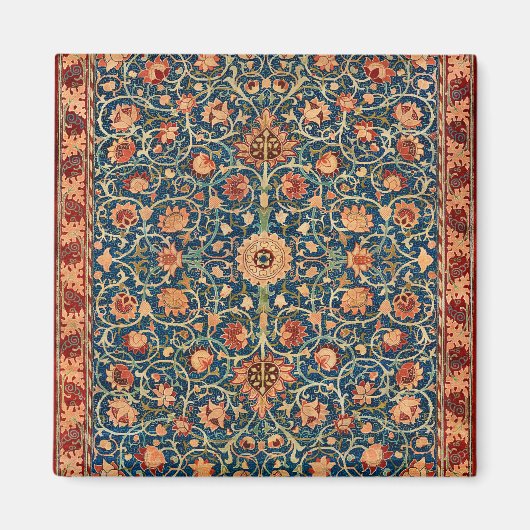 オランダ公園byウィリアム・モリスヴィンテージ・ラグ・アート マグネット (正面)