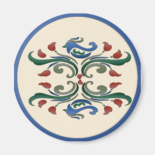 オランダ六角 マグネット (正面)