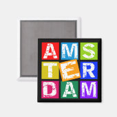 オランダ冷蔵庫用マグネット マグネット (正面/裏面)