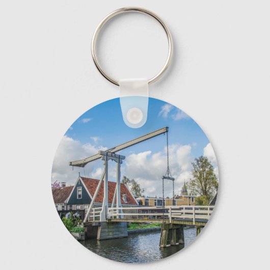 オランダ吊り木橋 キーホルダー (正面)