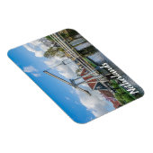 オランダ吊り木橋 マグネット (右側)