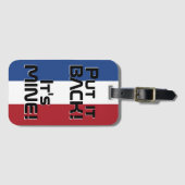 オランダ国おもしろい旗 ラゲッジタグ (正面横)