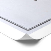 オランダ国の旗 ポスター (角)