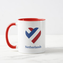 オランダ国旗が好き マグカップ