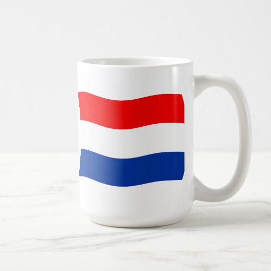 オランダ国旗のマグカップ コーヒーマグカップ (右)