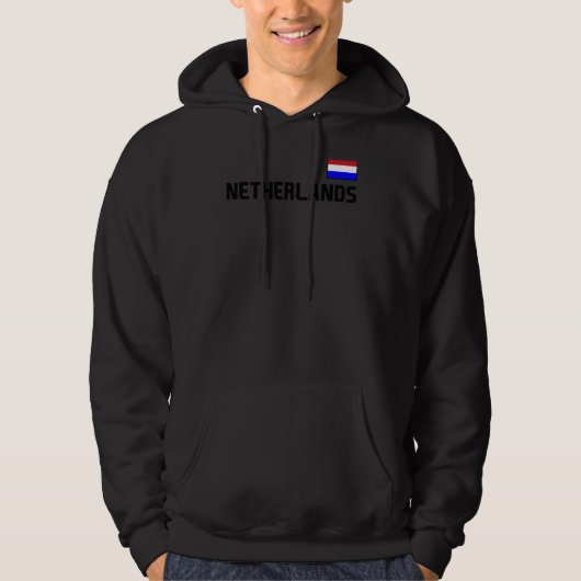 オランダ国旗オランダプライドNederland Internation パーカ (正面)