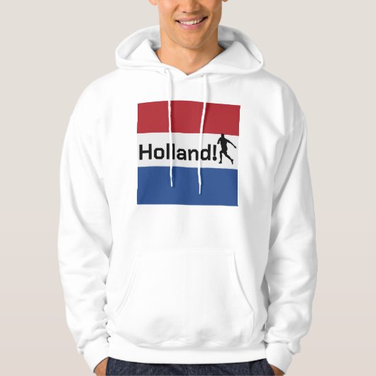 オランダ国旗サッカーファン専用 パーカ (正面)