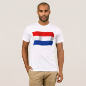 オランダ国旗シャツ Tシャツ (正面フル)