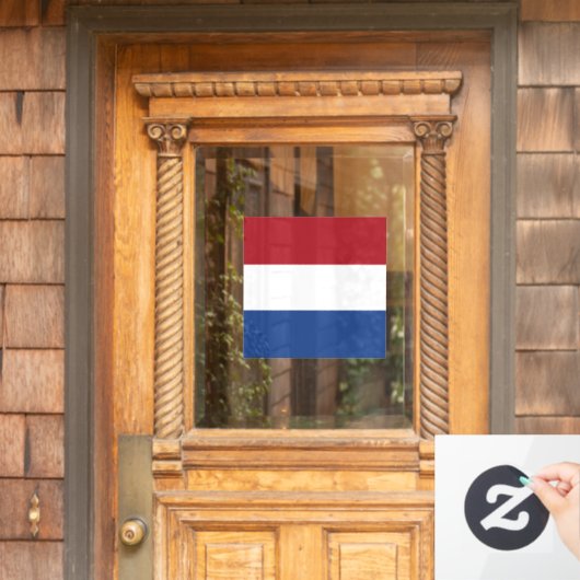 オランダ国旗 ウィンドウサイン (ホームデコレーション)