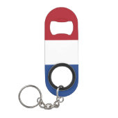 オランダ国旗 キーホルダー栓抜き (正面)