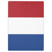 オランダ国旗 クリップボード (裏面)
