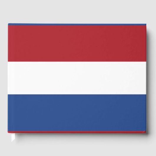 オランダ国旗 ゲストブック (正面)