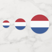 オランダ国旗 コンフェッティ (正面)